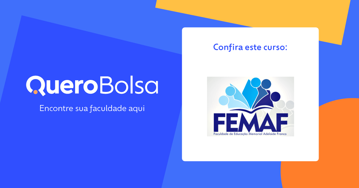 Bolsas de Estudo FEMAF - Educa Mais Brasil