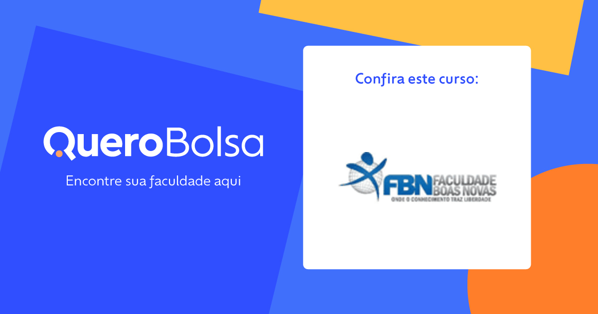 Faculdade Boas Novas - Manaus, AM - Cursos e Mensalidades | Quero Bolsa
