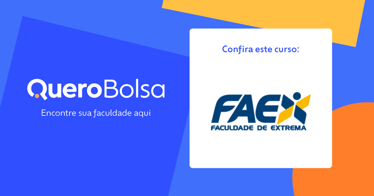 Faex FAEX 2025 - Bolsas, Cursos e Informações | Quero Bolsa